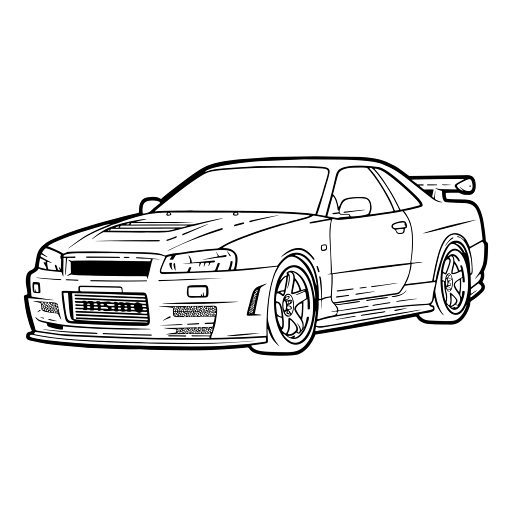 Nissan Skyline GT-R V · spec II (BNR34) 2002