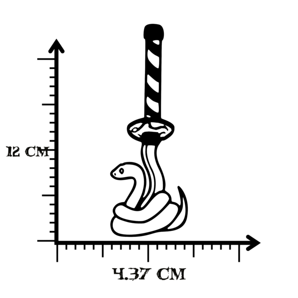 Hashira Obanai Iguro Sword - Image 2