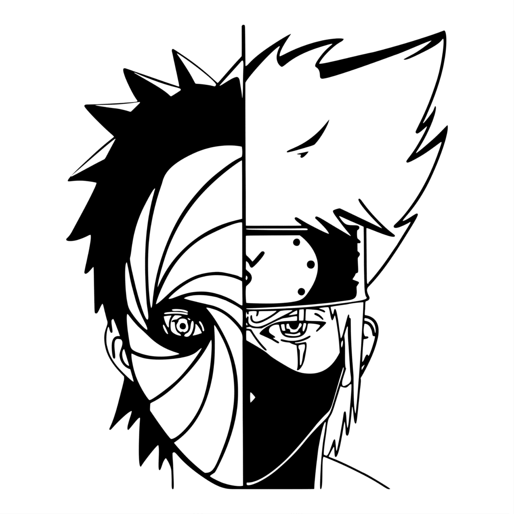 Tobi Kakashi Obito vs Kakashi