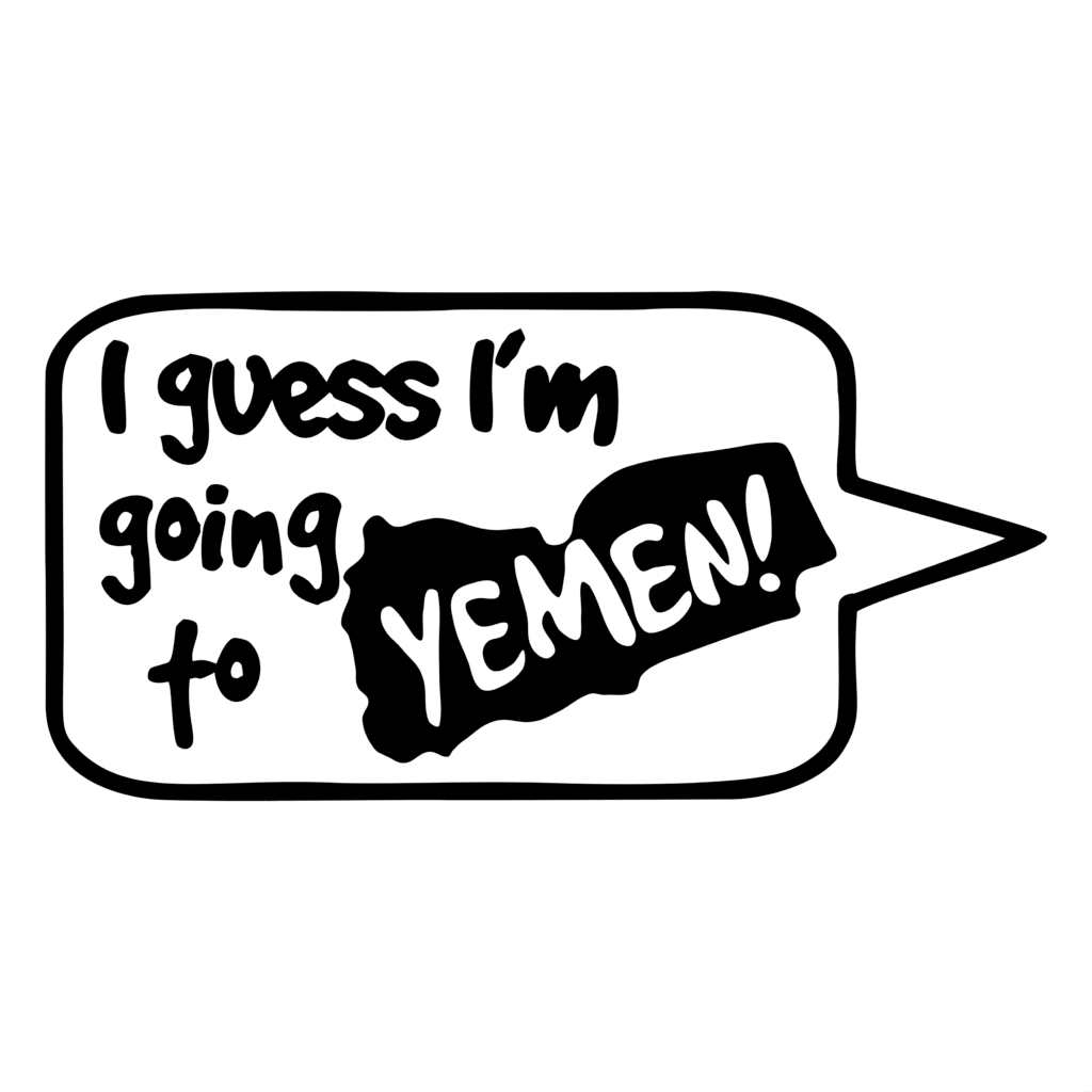 Chandler going to YEMEN!