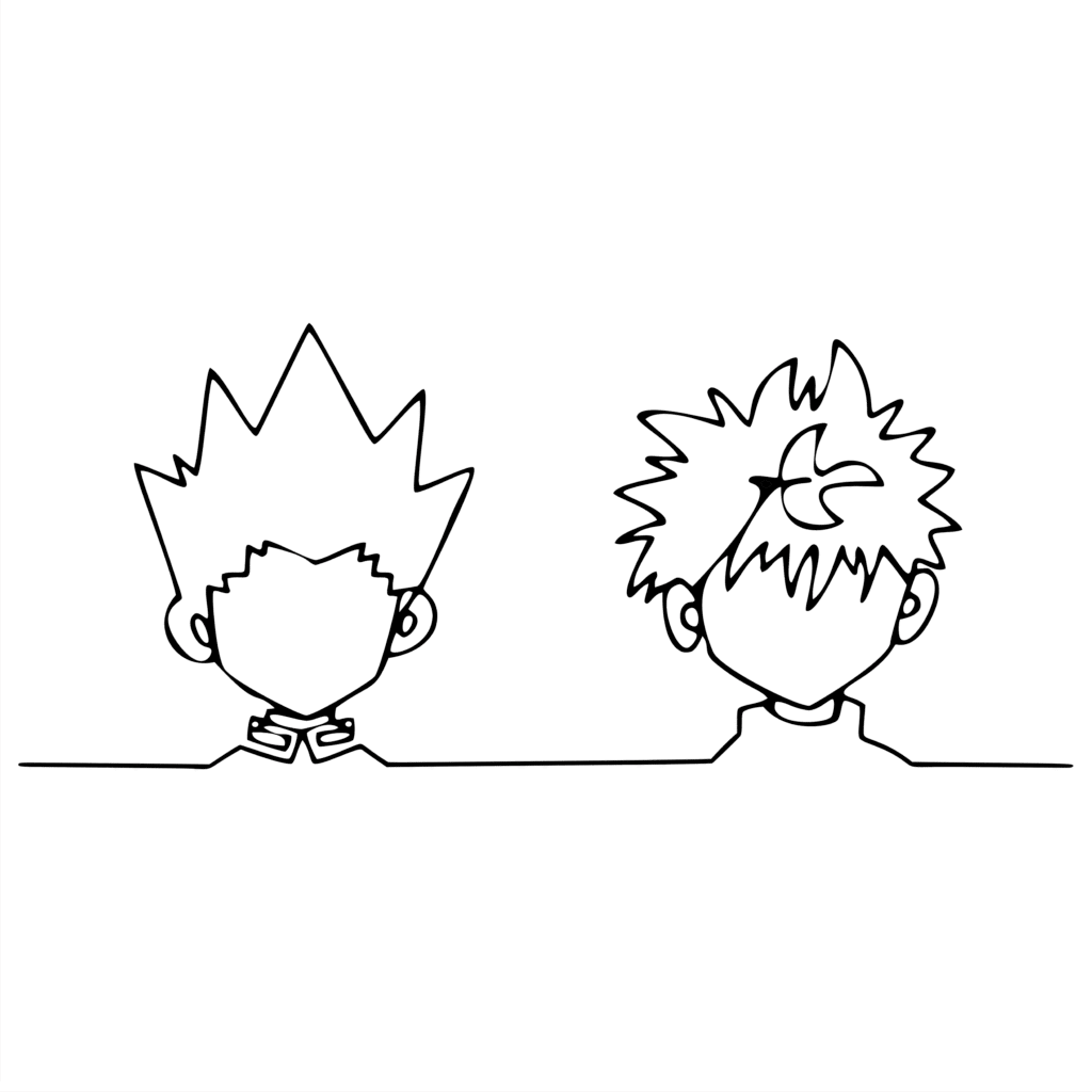 Killua and Gon Heartbeat