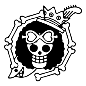 Brook's personal Jolly Roger
