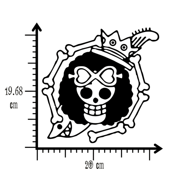 Brook's personal Jolly Roger - Image 2
