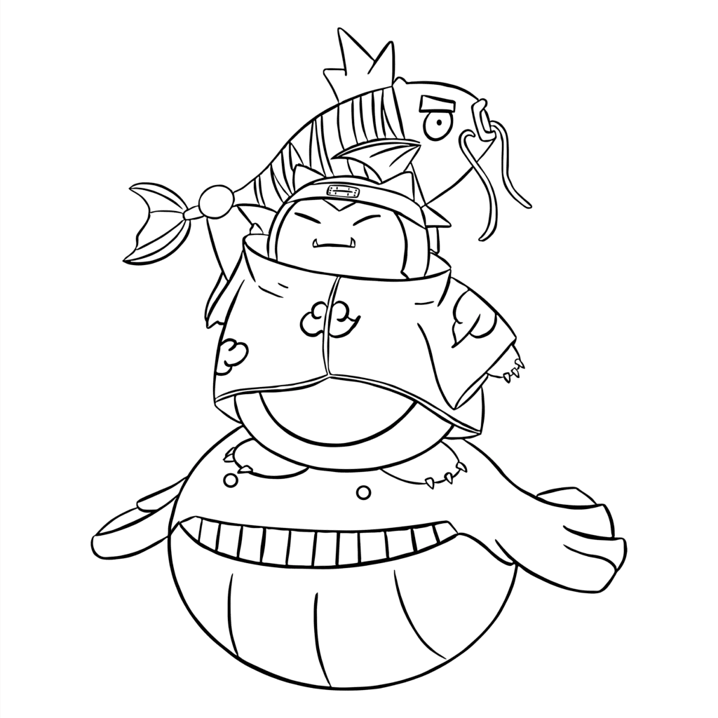 Snorlax Akatsuki